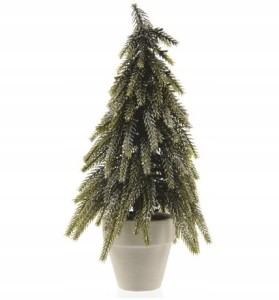 Drzewko świąteczne choinka ozdobna 34 cm