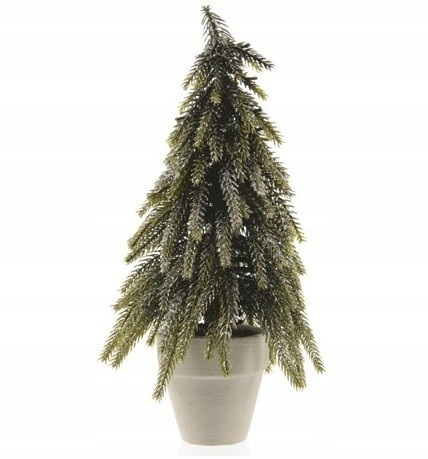 Drzewko świąteczne choinka ozdobna dekoracyjna 34cm