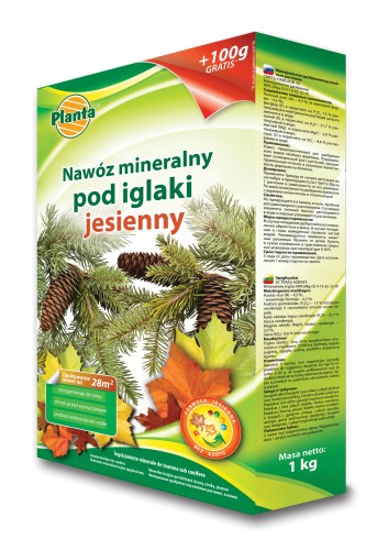 Nawóz jesienny mineralny do iglaków 1,1kg