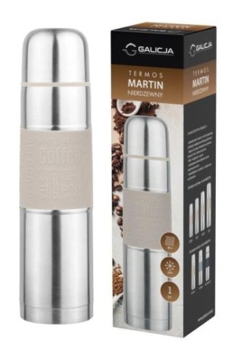 Termos do kawy i herbaty nierdzewny 1L