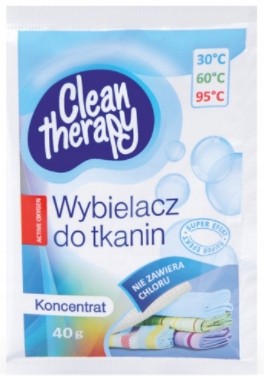 Wybielacz do tkanin ubrań bez chloru 40g