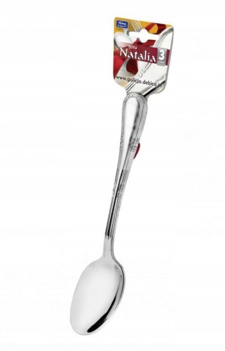 Łyżka stołowa do zupy Natalia srebrna 3 szt.