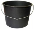 Wiadro budowlane gospodarcze plastikowe 12l czarne