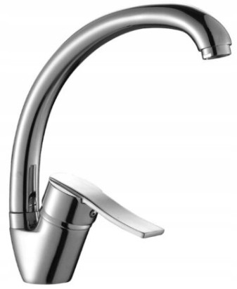 Bateria kuchenna stojąca z wylewką F Madera chrom