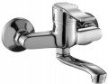 Bateria umywalkowa ścienna jednouchwytowa Madera chrom