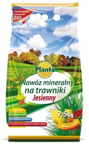 Nawóz do trawy jesienny granulat 7,5kg