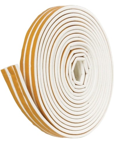 Uszczelka gumowa do okien PCV i drzwi biała profil E 2x3m