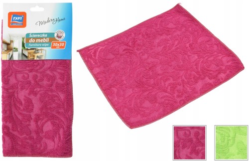 Ścierka do mebli z mikrofibry 30x30 cm