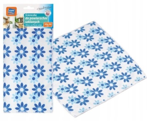 Ścierka do szkła z mikrofibry chłonna 30 x 30 cm