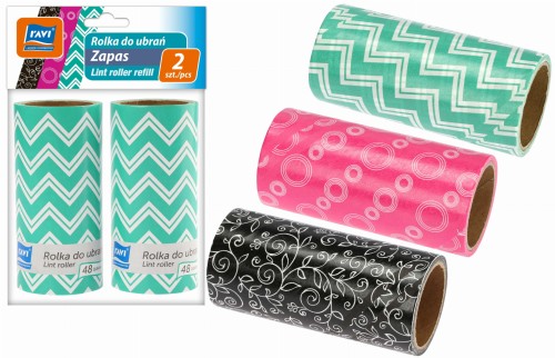 Zapas do rolki do czyszczenia ubrań wałek i wkład 2 szt