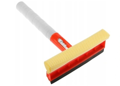 Zmywak do szyb dwustronny ze spryskiwaczem 19,5 x 32,5 cm