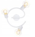 Lampa sufitowa spirala potrójna Xara biała