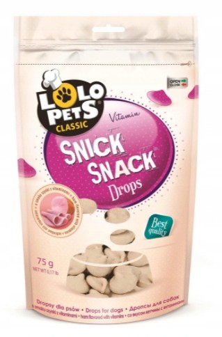Przysmaki dla psa o smaku szynki z witaminami 75g