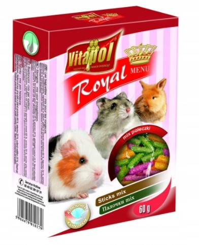 Przysmaki dla gryzoni paluszki mix Vitapol 60g