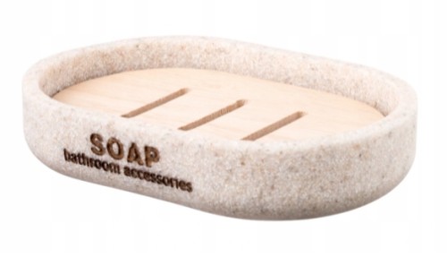 Mydelniczka pojemnik na mydło Dakar beżowa