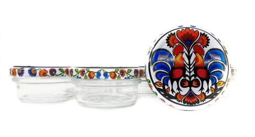 Słoik szklany z zakrętką TO fi66 65ml - 6 szt