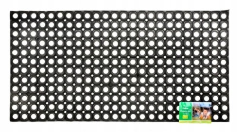 Wycieraczka gumowa zewnętrzna 50x100cm czarna