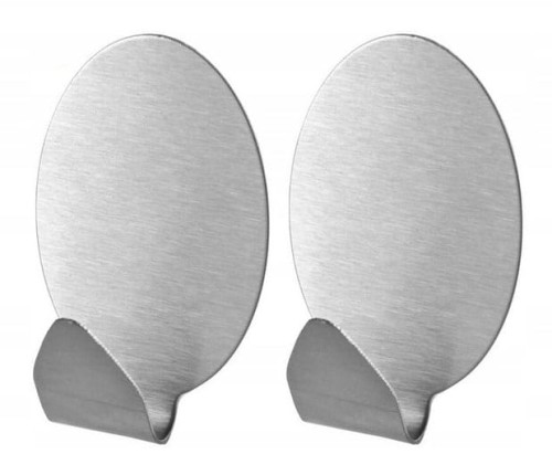 Haczyk samoprzylepny na ubrania Niko chrom 2 szt.