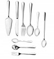 Łopatka do ciast Boston 23 cm srebrna