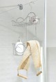 Półka łazienkowa wisząca pod prysznic 2P chrom AWD02080273