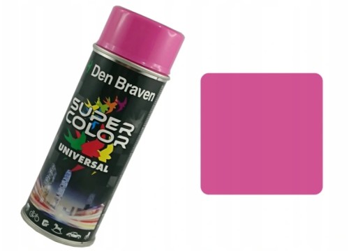 Lakier uniwersalny w sprayu 400 ml różowy 4003