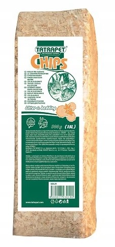 Trociny dla gryzoni niepylące 15 l