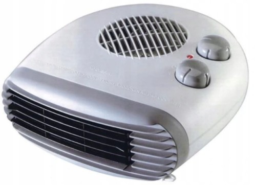 Termowentylator leżący z termostatem VO0282 2000W