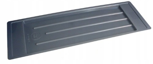 Podstawka pod suszarkę do naczyń 59,5x20 cm srebrna