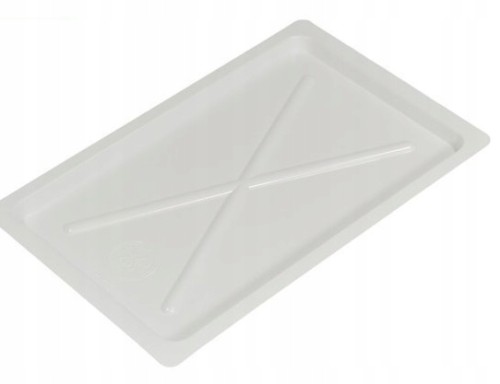 Podstawka pod suszarkę do naczyń 55x24 cm biała
