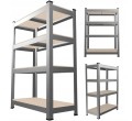 Regał magazynowy garażowy metalowy 875kg 180x90x40