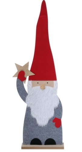 Figurka świąteczna Święty Mikołaj 75 cm