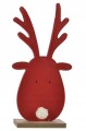 Figurka świąteczna na stół renifer 32 cm