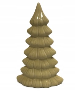 Figurka świąteczna choinka ceramiczna 16 x 10 cm