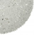 Bombka na choinkę nietłukąca 10 cm biało-srebrna