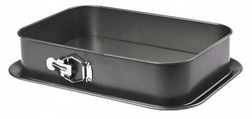 Tortownica nieprzywieralna prostokątna Ideal 24 x 35cm