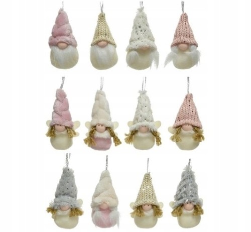 Zawieszka na choinkę 10cm mix wzorów