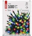 Lampki choinkowe świąteczne 5M 100 LED wielokolorowe