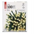 Lampki choinkowe świąteczne 5M 100 LED ciepła biel