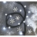 Lampki choinkowe świąteczne 2,5M 50 LED zimna biel