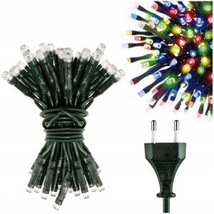 Lampki choinkowe świąteczne 2,5M 50 LED wielokolorowy