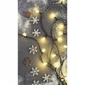 Lampki choinkowe cherry 2,5M 50 LED ciepła biel