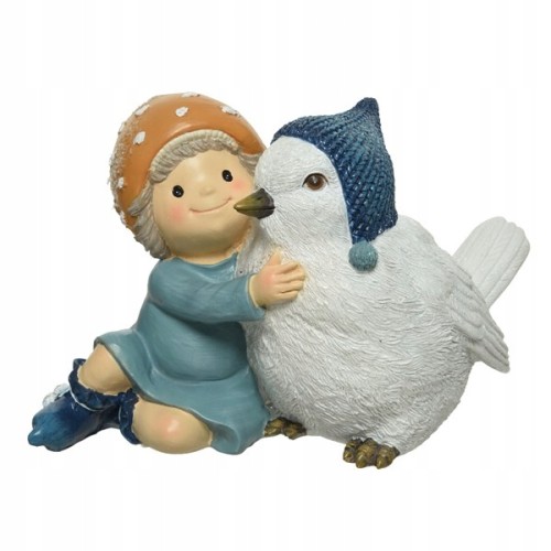 Figurka świąteczna ceramiczna 10,5 cm