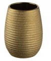 Kubek łazienkowy kosmetyczny 11 cm złoty