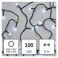 Lampki choinkowe świąteczne cherry 5 m 100 LED zimna biel