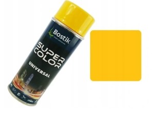 Lakier w sprayu uniwersalny Super Color 400 ml żółty