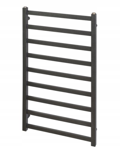 Grzejnik łazienkowy drabinkowy Raro 79x53 cm czarny