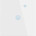 Włącznik światła dotykowy pojedynczy Wi-Fi biały