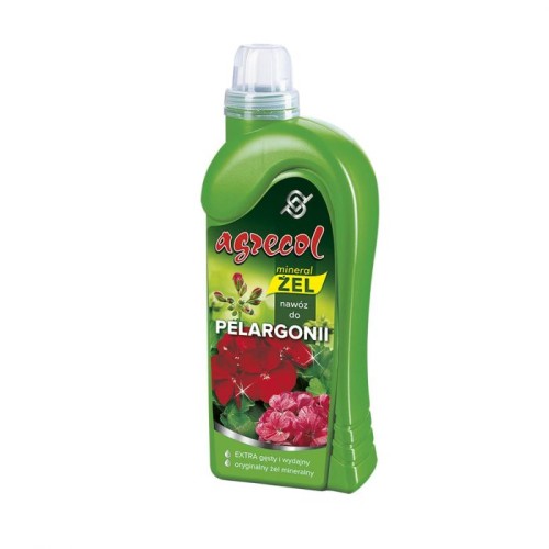 Mineral żel nawóz do pelargonii i roślin domowych 1l