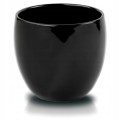 Doniczka ceramiczna kula 11 cm czarna