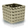 Doniczka ceramiczna na kwiaty 15 cm złota
